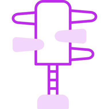 Moda biçimi izole edilmiş arka planda sahte simge       