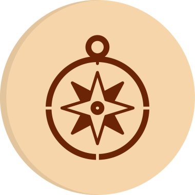 Pusula simgesi vektör resimlemesi 