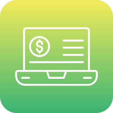 Eğilim biçimi izole edilmiş arka planda mali simge 