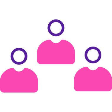 Adaylar web simgesi vektör illüstrasyonu 