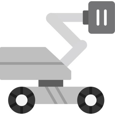 Hava Kaldırma simgesi, vektör illüstrasyonu basit tasarım