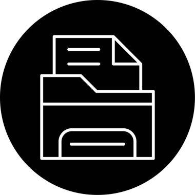 dizin simgesi, vektör illüstrasyonu basit tasarım