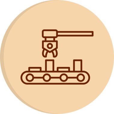 Taşıyıcı ağ simgesi, vektör illüstrasyonu