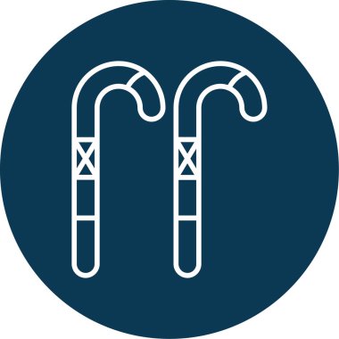 vector illustration of Sticks icon