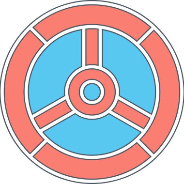 lastik simgesi vektör illüstrasyonu 