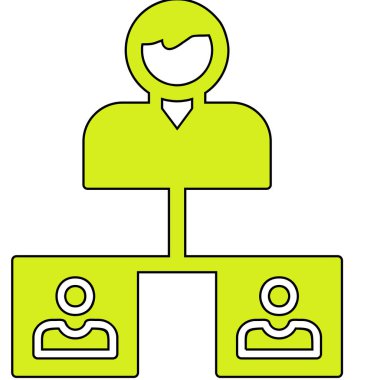 ağ bağlantısı simgesi ana hat biçiminde 