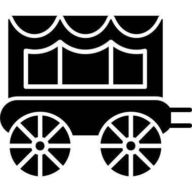 Taşıma simgesi vektör illüstrasyonu  