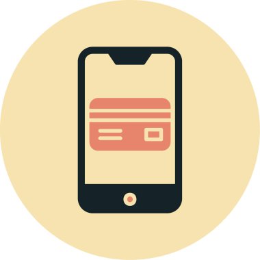 akıllı telefon ve kredi kartı, Ödeme Yöntemi simgesi