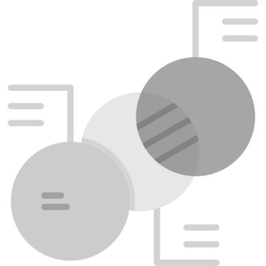 Diyagram web simgesi basit illüstrasyon 