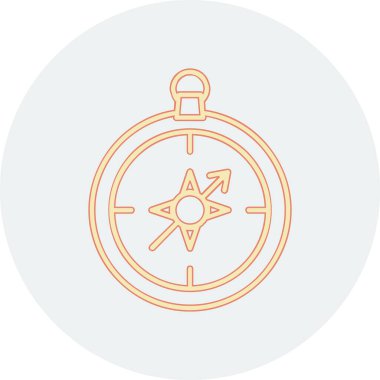 Pusula simgesi vektör resimlemesi 