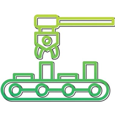 Taşıyıcı ağ simgesi, vektör illüstrasyonu