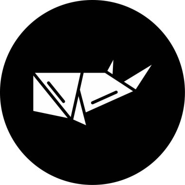 balina ağ simgesi, vektör illüstrasyonu