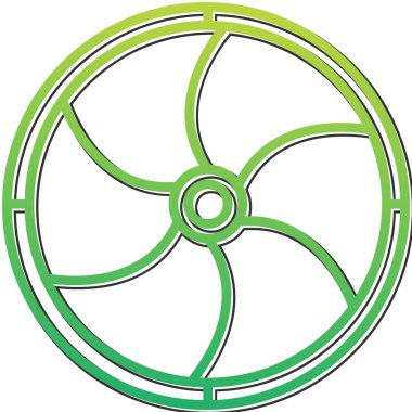 Simge yükleme vektör illüstrasyonu 