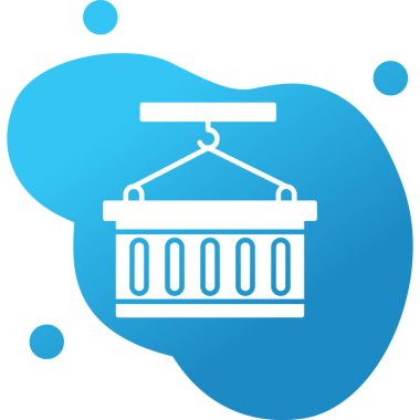 kabuk ağ simgesi vektör illüstrasyonu