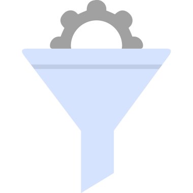 Vektör illüstrasyon Huni ağ simgesi 