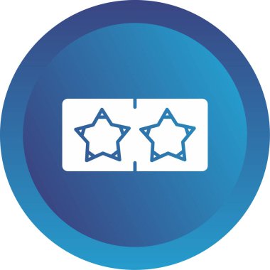 Yıldız Derecelendirme Ağı simgesi, vektör illüstrasyonu