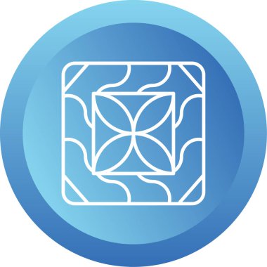 Döşeme. Web simgesi basit illüstrasyon