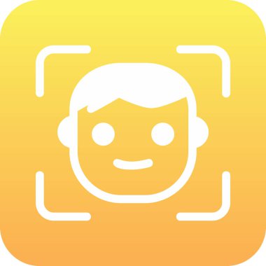 avatar erkek kullanıcı simgesi, yüz kimliği 