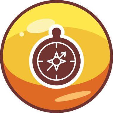 Pusula simgesi vektör resimlemesi 