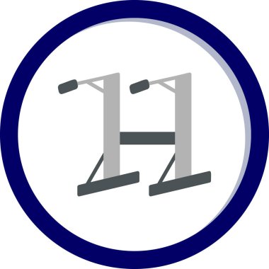 dip çubuğu vektör simgesinin özet çizimi