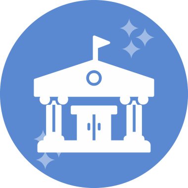 Sütun oluşturma simgesi, vektör illüstrasyonu