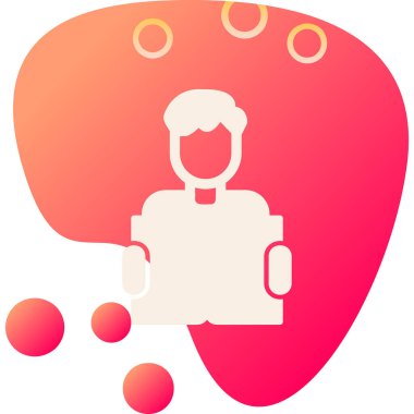 Web simgesi vektör illüstrasyonu öğreniliyor 