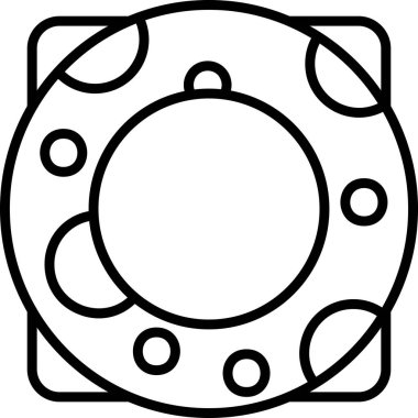 Can simidi. Web simgesi basit illüstrasyon