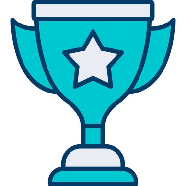 ödül web simgesi basit illüstrasyon