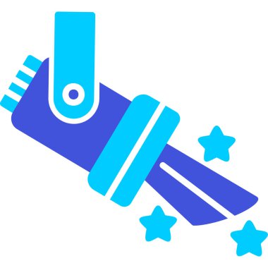 Spotlight simgesi, web basit illüstrasyon