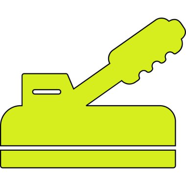 El freni simgesi vektör çizimi