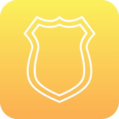 Ağ için koruma kalkanı vektör simgesi 