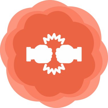 Mücadele Ağı simgesinin vektör illüstrasyonu