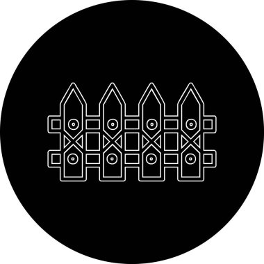 Çitin vektör illüstrasyonu