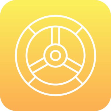 lastik simgesi vektör illüstrasyonu 