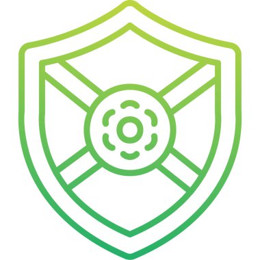 Ağ için koruma kalkanı vektör simgesi 