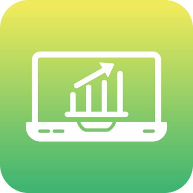 İş çizelgesi. Web simgesi basit illüstrasyon 