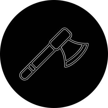 Balta ağ simgesi, vektör illüstrasyonu 