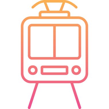 Web simgesi tren, illüstrasyon vektör 