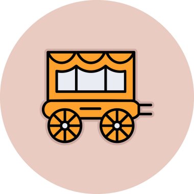 Taşıma simgesi vektör illüstrasyonu  