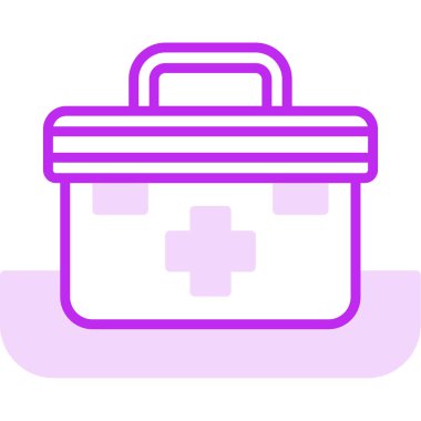 çanta kutsal kişilerin resmi, vektör çizim