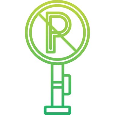 Web simgesi Otopark, illüstrasyon vektör