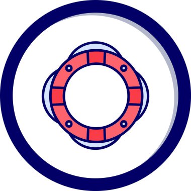 Can simidi simgesi, vektör illüstrasyonu basit tasarım