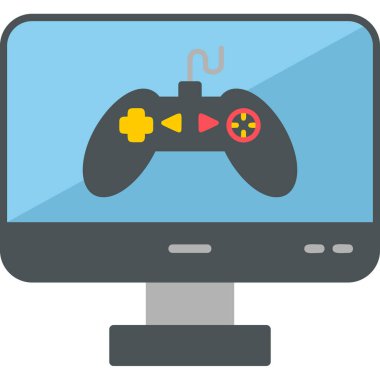 oyun simge vektör çizim 