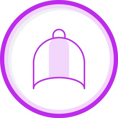 kapsül simgesi, vektör illüstrasyonu basit tasarım