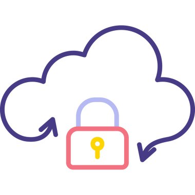 bulut vektörü resimleme tasarımı 