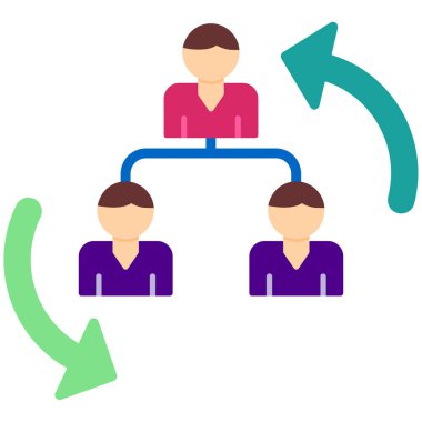 Yeniden Yapılandırma simgesinin vektör illüstrasyonu