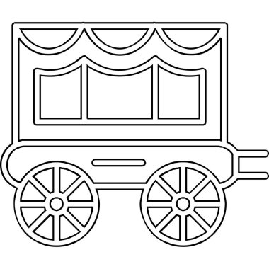 Taşıma simgesi vektör illüstrasyonu  