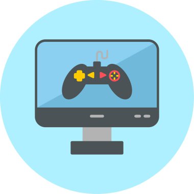 oyun simge vektör çizim 