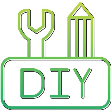 Evet. Web simgesi basit illüstrasyon                     