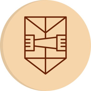 Prizma. Web simgesi basit illüstrasyon                 